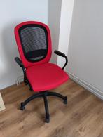 Goede Ikea kast op wieltjes : in hoogte verstelbaar !, Ophalen, Zo goed als nieuw, Rood, Bureaustoel