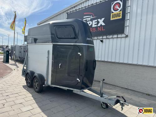 Bij Impex Atec Thensa 1 3/4 paards aluminium met zadelk 2024, Auto diversen, Aanhangers en Bagagewagens, Gebruikt
