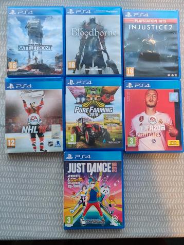 PS4 games NHL, FIFA, Bloodborne, Injustice, Pure Farming, beschikbaar voor biedingen