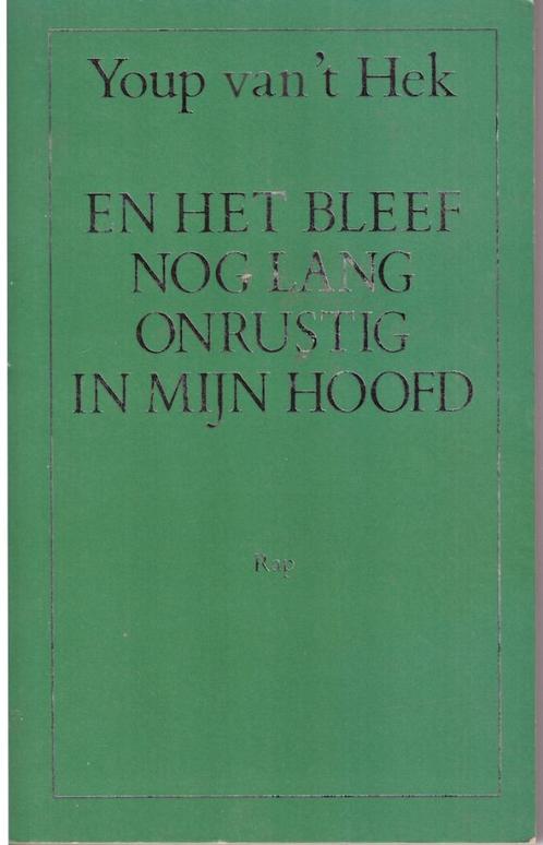 Youp van 't Hek - Het bleef nog lang onrustig in mijn hoofd., Boeken, Humor, Zo goed als nieuw, Ophalen of Verzenden