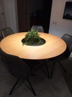 Ronde gefineerde tafel met draaiplateau, Antiek en Kunst, Antiek | Meubels | Tafels, Ophalen