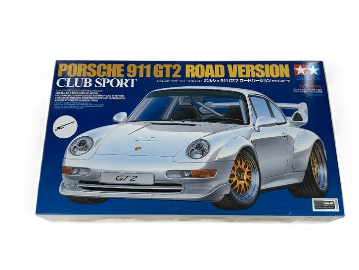 Tamiya 1/24 Porsche GT2 Street Version, Hobby en Vrije tijd, Modelbouw | Auto's en Voertuigen, Nieuw, Auto, Groter dan 1:32, Tamiya
