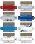 Bouwplaten voor 40 inch containers, schaal N, Ophalen, Gelijkstroom, Overige typen, Nieuw