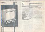 Te koop: map met TV service documentatie van o.a. Philips ea, Ophalen of Verzenden, Gebruikt