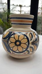 Vintage Spaanse Chacon Talevera Keramische Vaas, MCM, Ophalen of Verzenden