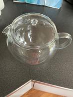 Dubbelwandige theepot glas, Huis en Inrichting, Ophalen of Verzenden, Gebruikt