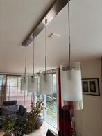 Hanglamp eettafel, Huis en Inrichting, Lampen | Hanglampen, Ophalen, Zo goed als nieuw, Glas, Minder dan 50 cm
