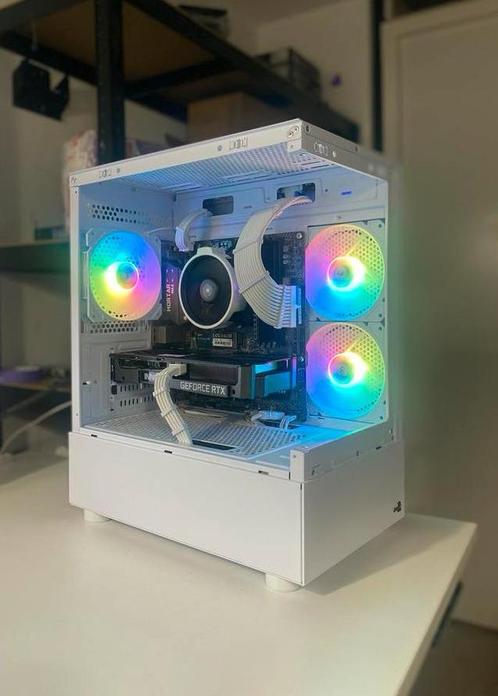 Witte Gaming PC | RTX 3060 | R5 3600 |, Spelcomputers en Games, Games | Pc, Overige genres, 1 speler, Ophalen of Verzenden