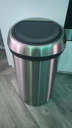 Brabantia bin 60 liter RVS - z.g.a.n., Ophalen, Met pedaal, 50 tot 75 cm, 40 liter of meer