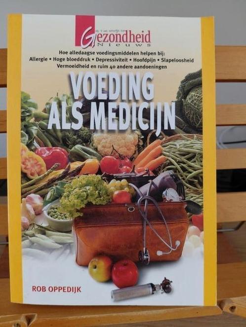 R. Oppedijk - Voeding als medicijn, Boeken, Gezondheid, Dieet en Voeding, Zo goed als nieuw, Dieet en Voeding, Ophalen of Verzenden