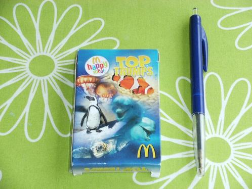 Top Trumps van McDonalds Happy Meal, Hobby en Vrije tijd, Gezelschapsspellen | Overige, Zo goed als nieuw, Een of twee spelers