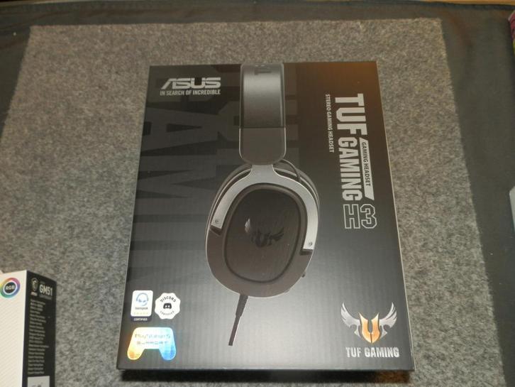 Gaming headset Asus tufgaming H3 nieuw in doos, Computers en Software, Headsets, Nieuw, Over-ear, Gaming headset, Ophalen of Verzenden