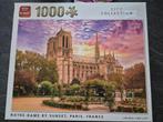 puzzel 1000 stukjes notre dame, Hobby en Vrije tijd, Denksport en Puzzels, Ophalen of Verzenden, 500 t/m 1500 stukjes, Gebruikt