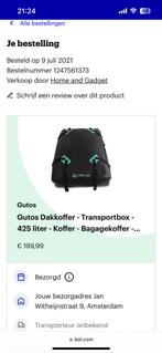 Dakkoffer stof, Auto diversen, Dakkoffers, Ophalen, Zo goed als nieuw
