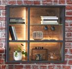 Mooie moderne wandkast met licht, Huis en Inrichting, Met plank(en), Nieuw, Ophalen of Verzenden, Minder dan 150 cm