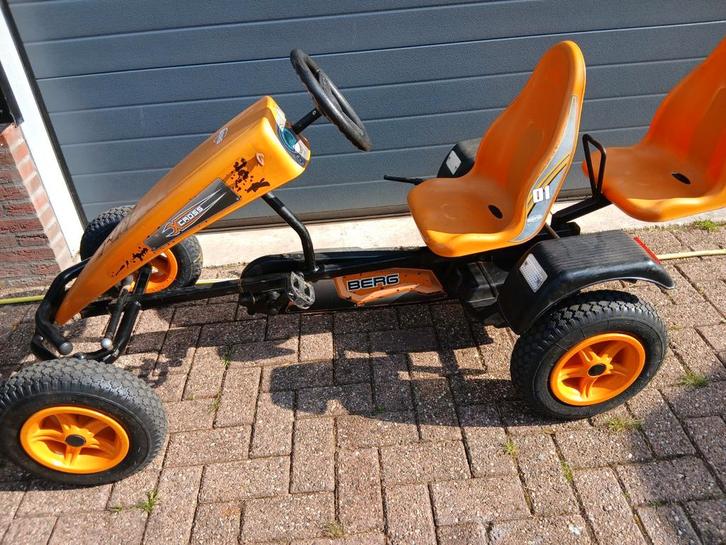 Nette berg XL cross skelter met duo zit en BFR, Kinderen en Baby's, Speelgoed | Buiten | Skelters, Zo goed als nieuw, Berg, Duozit