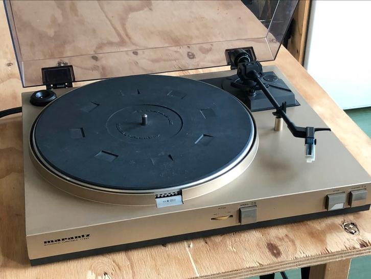 Marantz TT240 - platenspeler - Champagne, Audio, Tv en Foto, Platenspelers, Gebruikt, Platenspeler, Overige merken, Ophalen of Verzenden