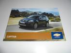 brochure Chevrolet Captiva  2009, Verzenden, Nieuw, Overige merken