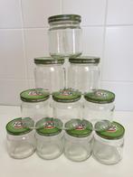 12 Kleine Hak potten van 200ml, Huis en Inrichting, Keuken | Potten en Pannen, Ophalen of Verzenden, Zo goed als nieuw, Glas, Pot, Bus of Blik