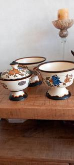 "Flora" Gouda keramiek., Antiek en Kunst, Ophalen
