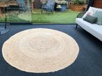 Jute rond vloerkleed 2 meter, Huis en Inrichting, Stoffering | Tapijten en Kleden, Ophalen, Zo goed als nieuw, Rond, 200 cm of meer