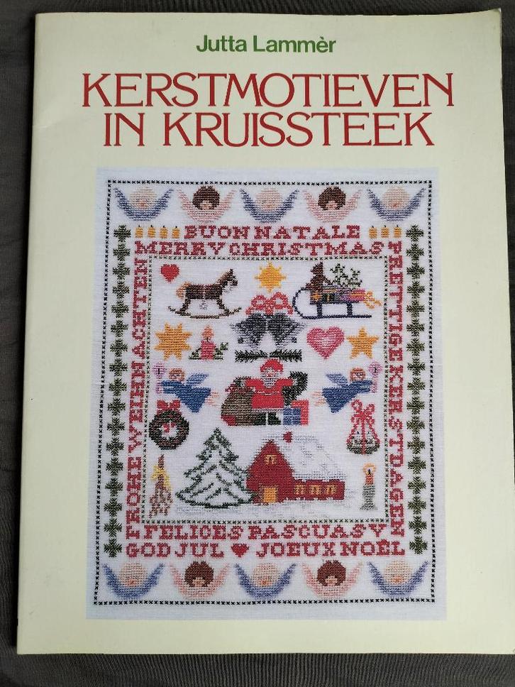 Jutta Lammèr - Kerstmotieven in kruissteek, Boeken, Hobby en Vrije tijd, Zo goed als nieuw, Borduren en Naaien, Ophalen of Verzenden
