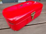 Broodtrommel emaille rood, Ophalen