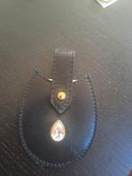 Lederen Swarovski Sleutelhanger - Nieuwstaat, Ophalen of Verzenden, Zo goed als nieuw