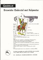Gazelle hulpmotor bromfiets (GA11), Verzenden, Zo goed als nieuw