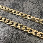 14k gouden ketting cuban schakel nieuw italy, Ophalen of Verzenden, Nieuw, Goud