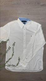 Wit Tommy Hilfiger overhemd - Zo goed als nieuw!, Kleding | Heren, Overhemden, Ophalen of Verzenden, Zo goed als nieuw, Wit, Overige halswijdtes