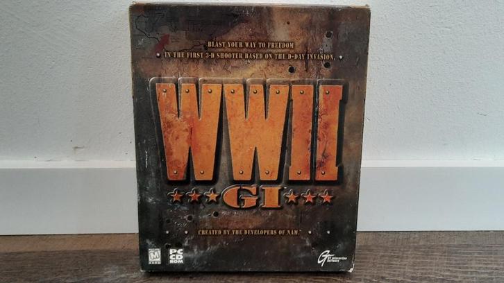 WWII GI Bigbox PC Spel, compleet, Nieuw, Spelcomputers en Games, Games | Pc, Nieuw, Overige genres, 1 speler, Vanaf 3 jaar, Eén computer