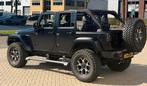 JEEP WRANGLER JK 3.8 V6 SAHARA FACELIFT MODEL HARD/SOFTTOP, Auto's, Jeep, Automaat, Zwart, Zwart, Leder