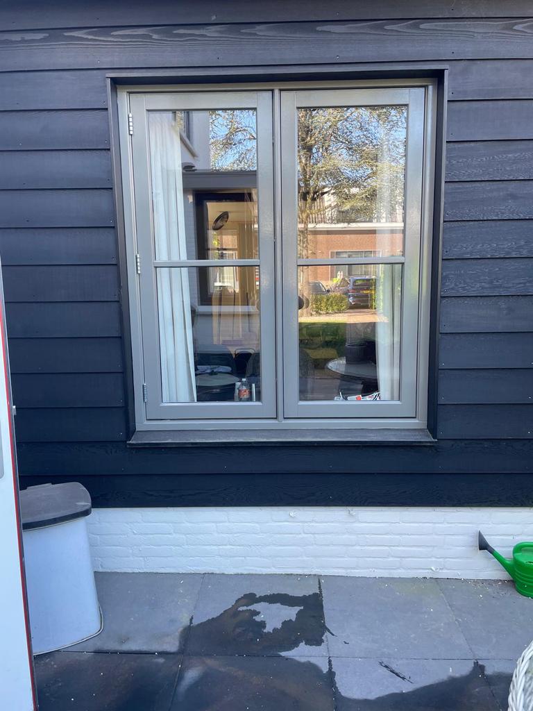 Kozijn met raam openslaand, Doe-het-zelf en Verbouw, Kozijnen en Schuifpuien, Ophalen, Hout, Raamkozijn