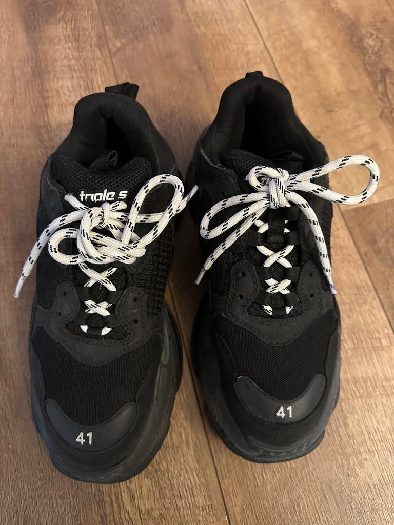 Balenciaga triple  S maat 41 origineel., Kleding | Heren, Schoenen, Ophalen of Verzenden, Zo goed als nieuw, Zwart