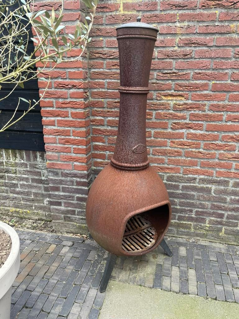 Fancy Flames tuinhaard, Ophalen, Zo goed als nieuw