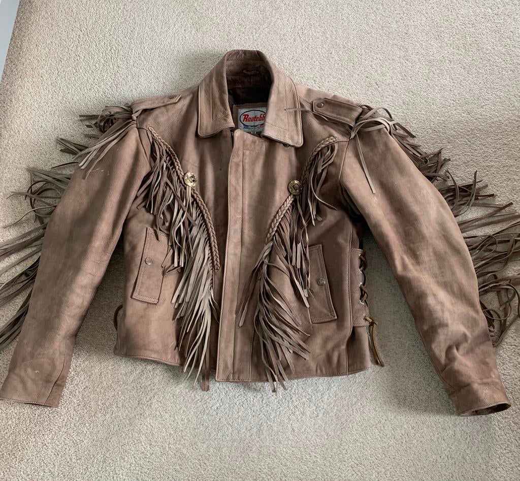 Route 66 motorjack origineel maat 44, Ophalen of Verzenden, Tweedehands, Dames, Jas | leer