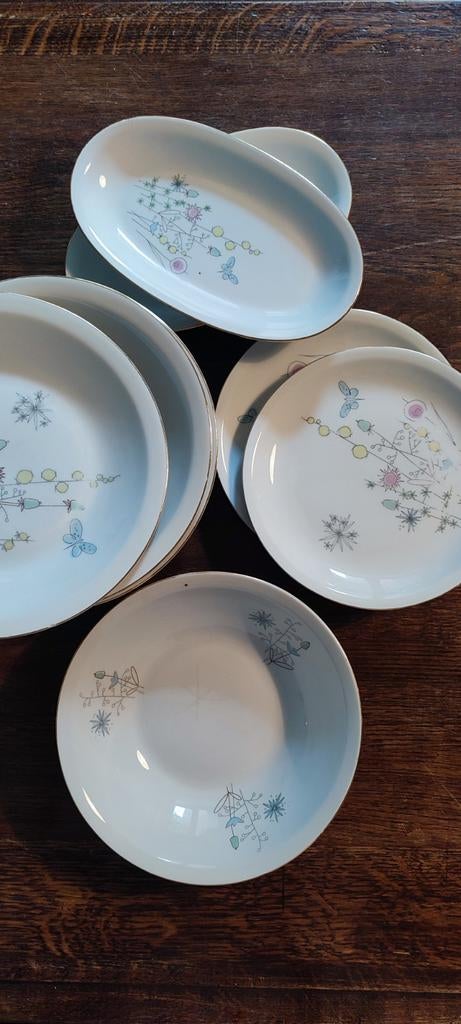 Vintage Colditz porcelan set, Antiek en Kunst, Ophalen