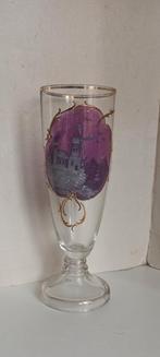 Mary Gregory emaille beschilderd glas met molen, Ophalen of Verzenden