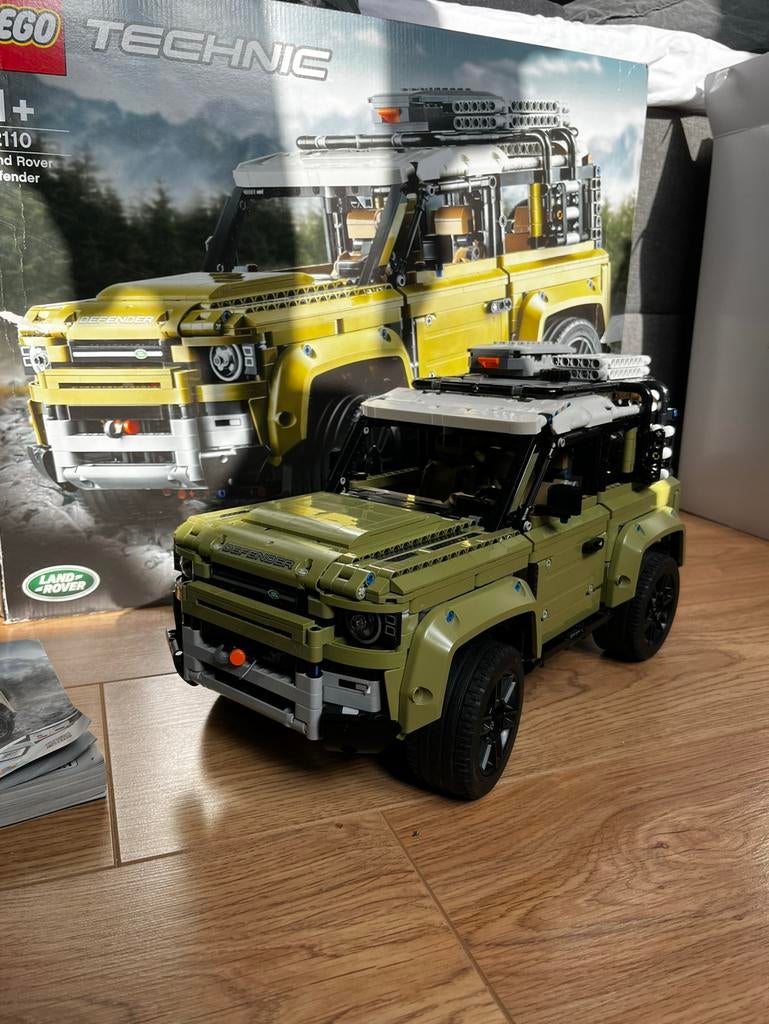 Lego Technic Land Rover Defender set 42110, Ophalen of Verzenden, Zo goed als nieuw, Complete set, Lego