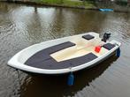 Boot 4,10 meter met rondzit, Watersport en Boten, Vis- en Consoleboten, Ophalen, Gebruikt, Tot 10 pk, 3 tot 6 meter
