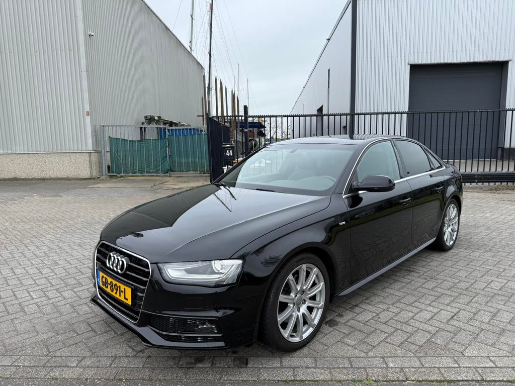 Audi A4 Limousine Automaat 1.8 TFSI 2x S-Line - Nap, Auto's, Audi, Automaat, Zwart, Bedrijf, 170 pk