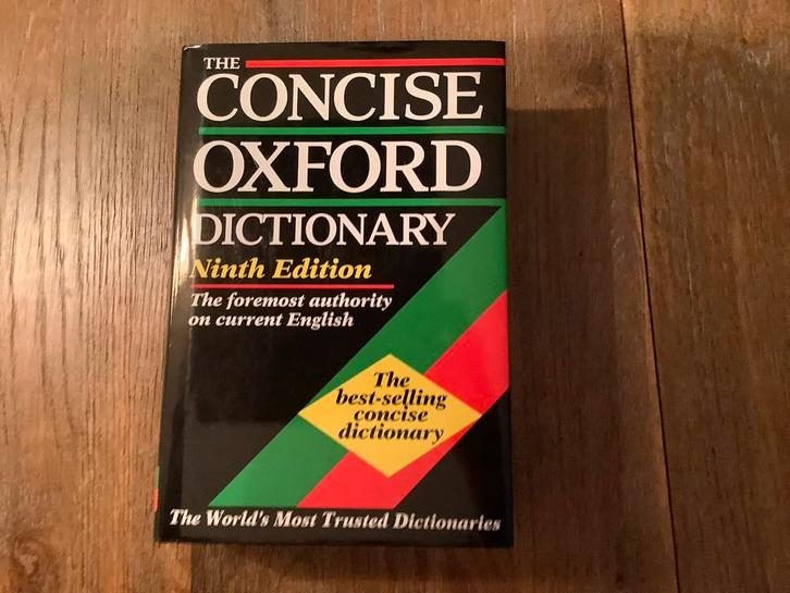Concise Oxford Dictionary - 9e editie, Boeken, Woordenboeken, Zo goed als nieuw, Engels, Overige uitgevers, Ophalen of Verzenden