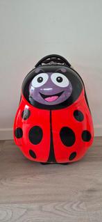 Cuties and Pals lieveheersbeestje kinder rolkoffer, Wieltjes, 20 tot 30 cm, Minder dan 40 cm, Ophalen of Verzenden