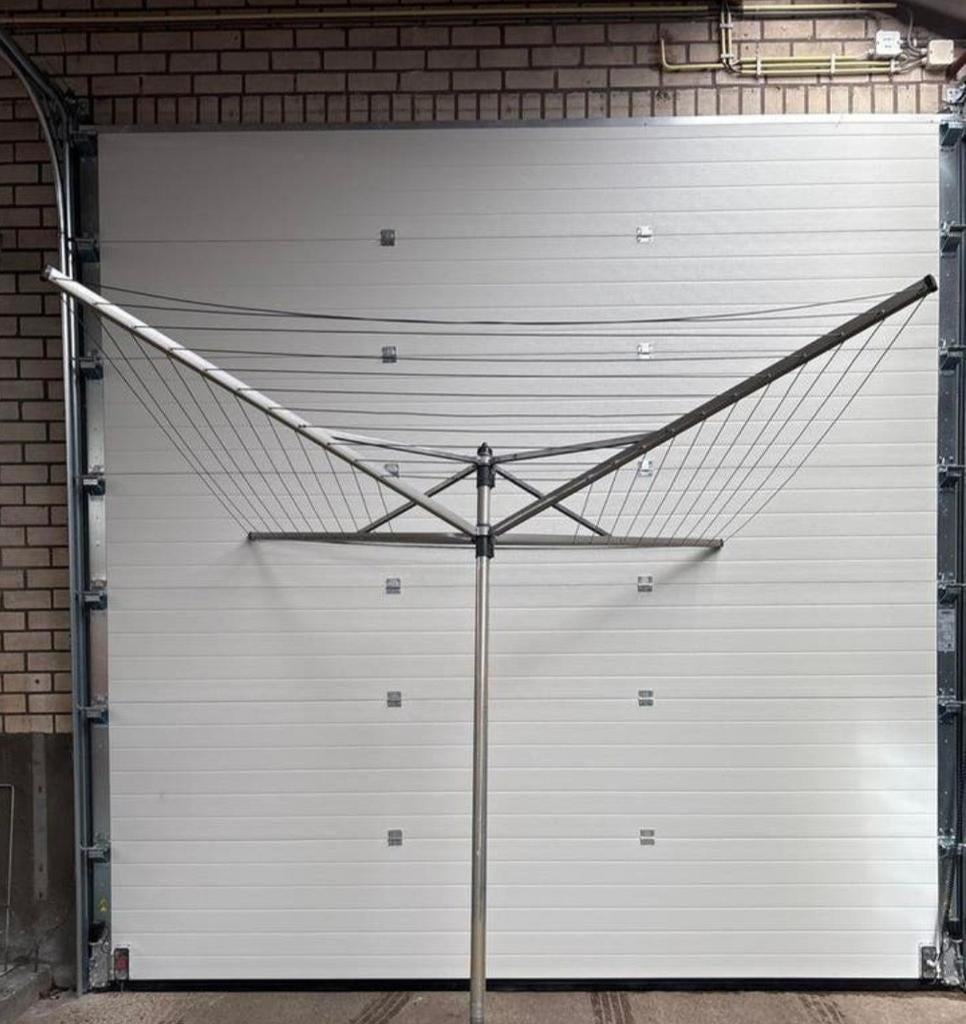 Brabantia 60 droogmolen + (nieuwe) grondanker, Tuin en Terras, Droogmolens en Wasrekken, Ophalen, Gebruikt, Droogmolen