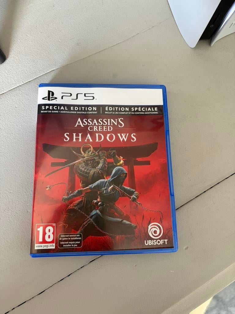 Assassin’s Creed Shadows Special Edition, Spelcomputers en Games, Games | Sony PlayStation 5, Ophalen of Verzenden, Zo goed als nieuw