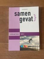 Examenbundel samengevat vmbo-gt/mavo NaSk 1, Ophalen of Verzenden, Beta, Gelezen, MBO