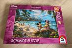Schmidt Disney puzzels 1000 stukjes, Ophalen of Verzenden, 500 t/m 1500 stukjes, Zo goed als nieuw, Legpuzzel