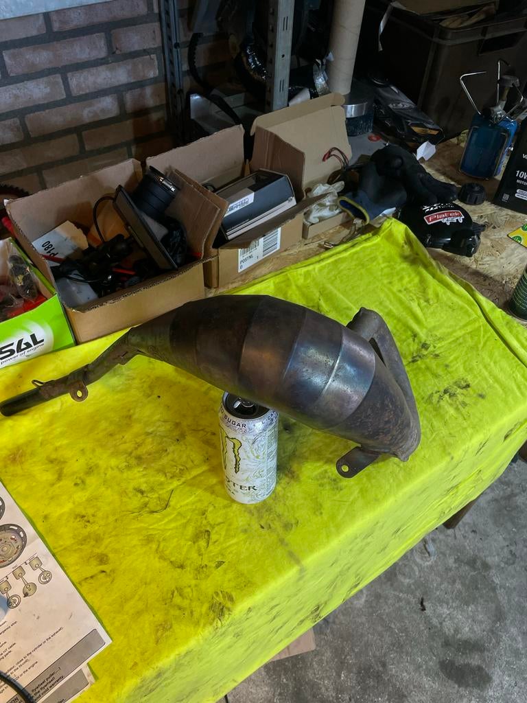 Leovince uitlaat voor Beta RR AM6, Ophalen, Gebruikt, Uitlaat