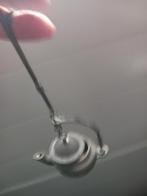 Prachtig klein koperen theepotje compleet, Ophalen of Verzenden